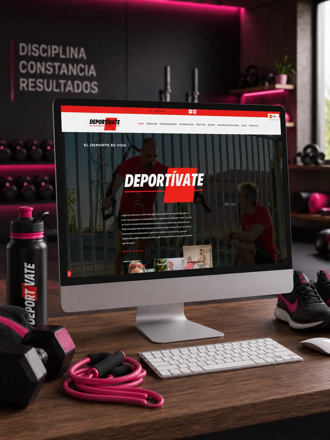 Servicio de diseño web profesional