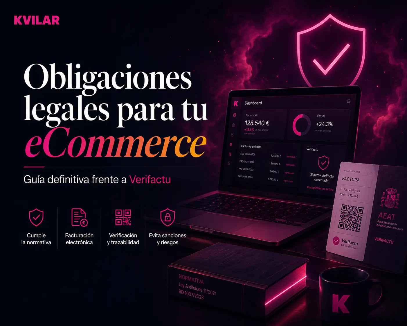 Obligaciones legales para un eCommerce en España Guía definitiva frente a Verifactu