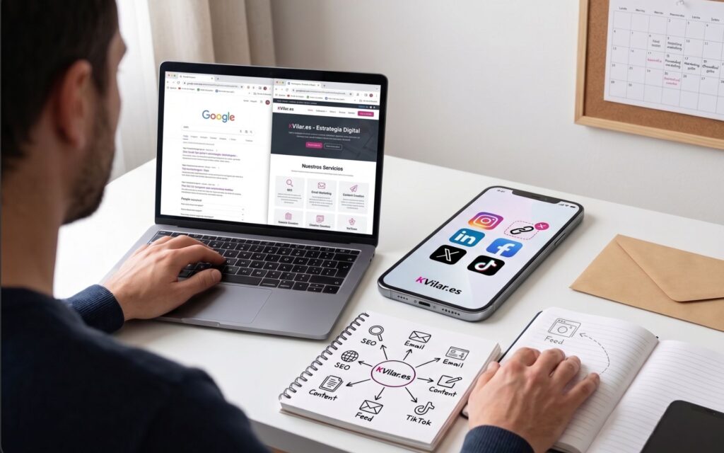 Por qué tu estrategia de marketing no debería depender solo de las redes sociales