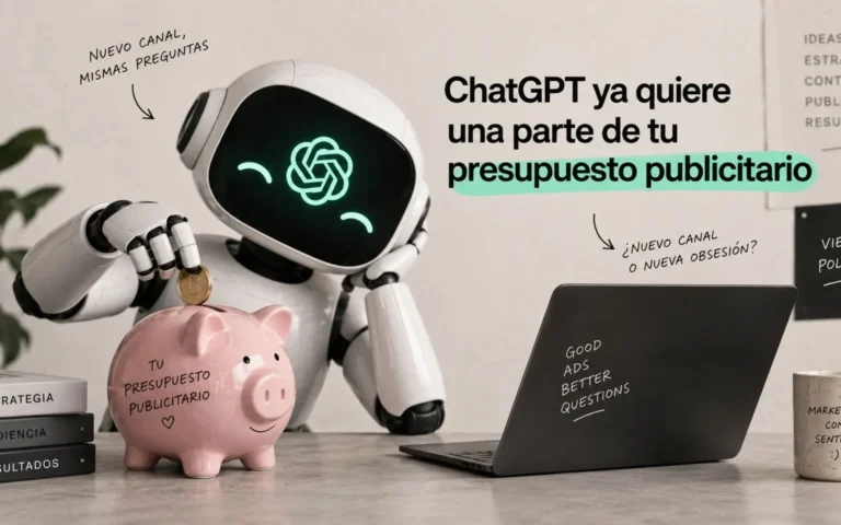 La publicidad en ChatGPT ya llega y quiere una parte de tu presupuesto