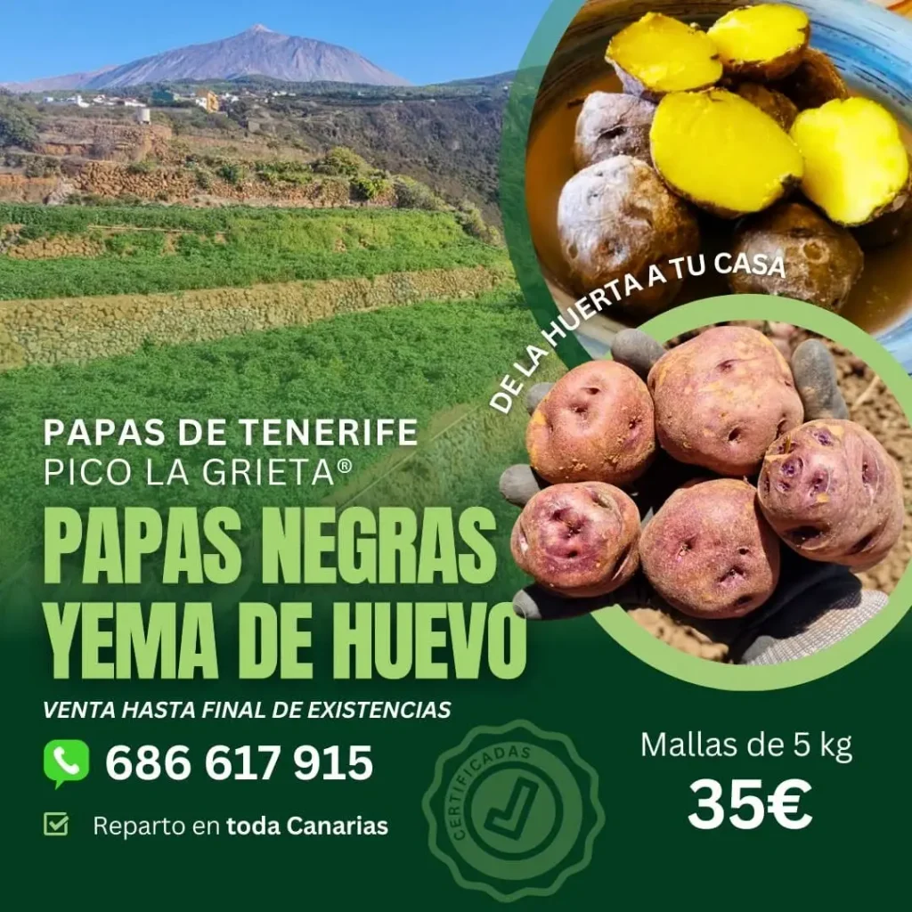 publicidad para agricultores, papas pico la grieta